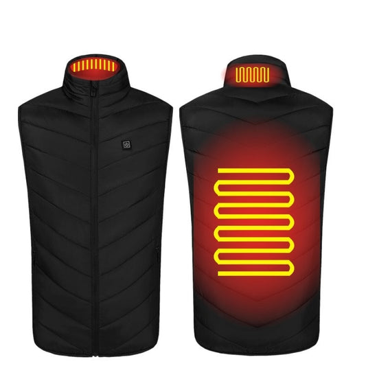Heated vest washable USB charging
