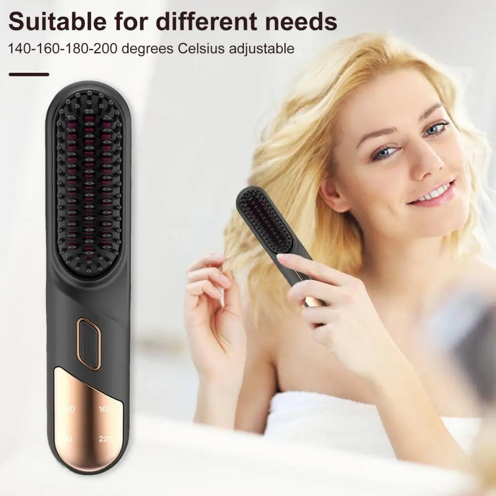 Wet Dry Hair Straightener Cordless
