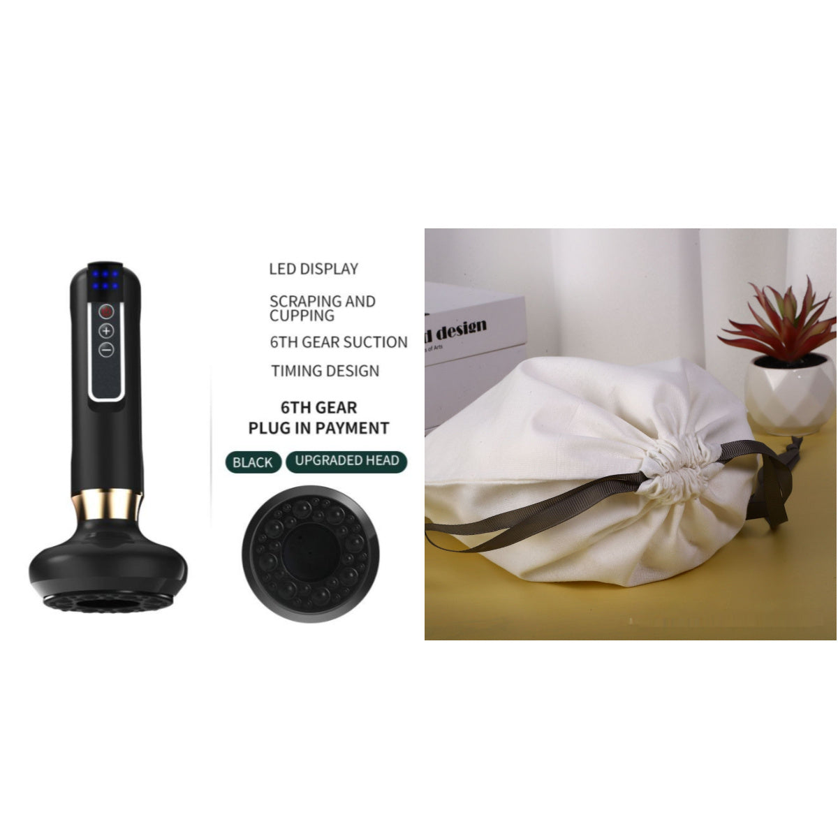 Electric Vacuum Cupping Massager For Body