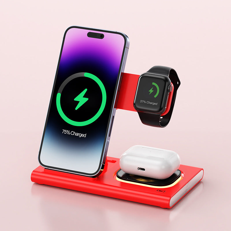 3 IN 1 15W Wireless Charging Charger