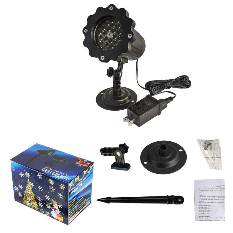 Snowflake Laser Light