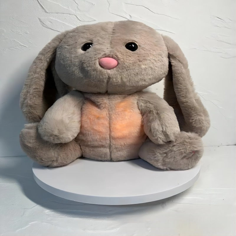Breathing Plush Bunny Toy Comforter Breathes For Newborn Baby