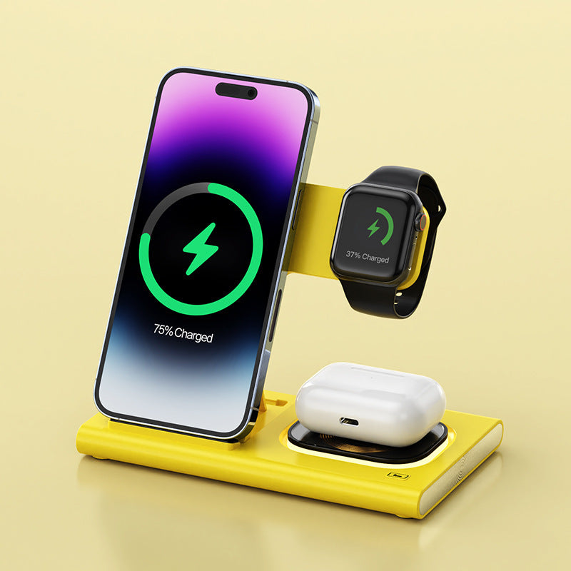 3 IN 1 15W Wireless Charging Charger