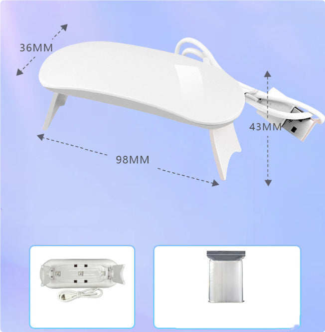 USB Nail Light LED Portable 6W
