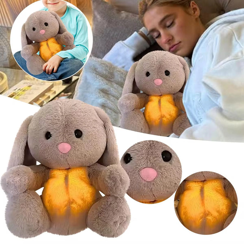 Breathing Plush Bunny Toy Comforter Breathes For Newborn Baby
