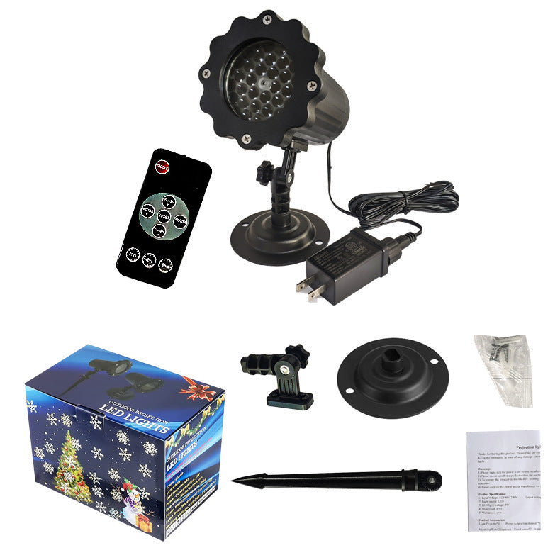 Snowflake Laser Light