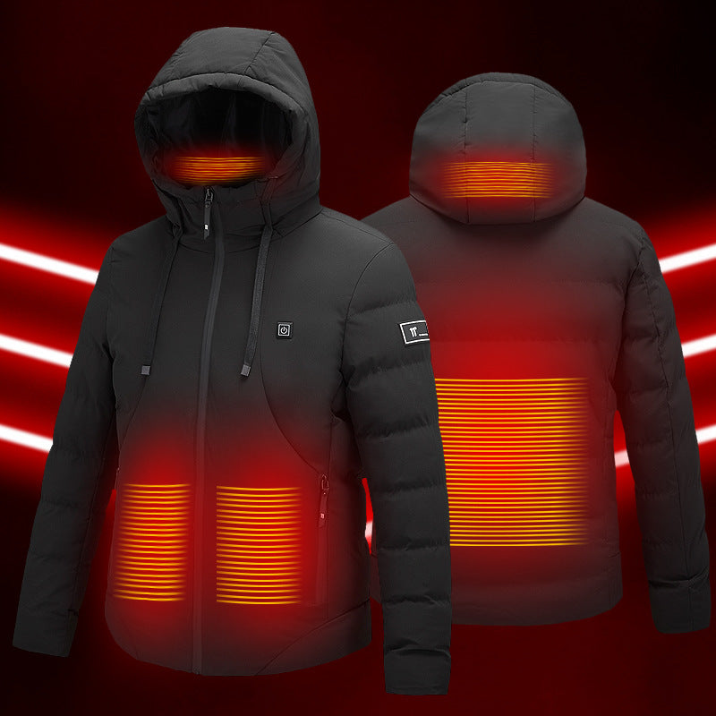 Jacket Winter USB Carbon Fiber Heating