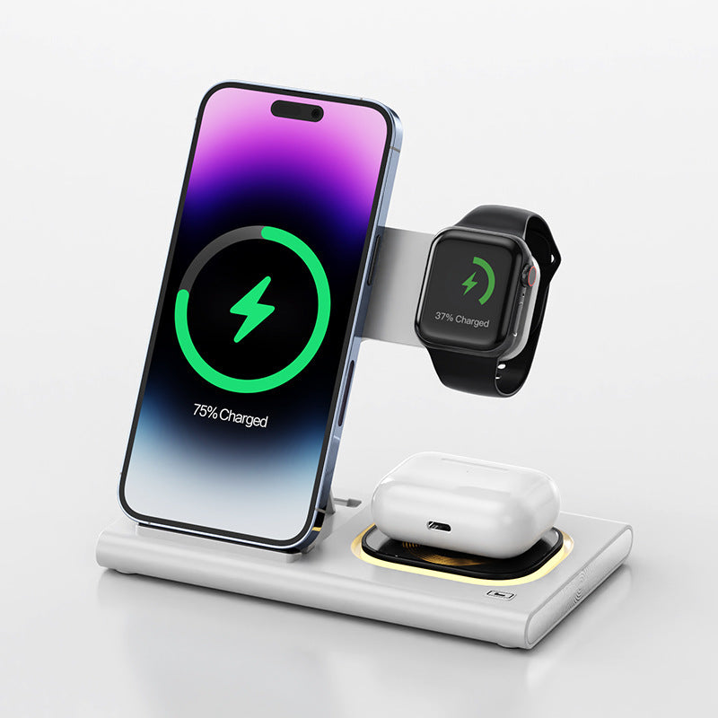 3 IN 1 15W Wireless Charging Charger