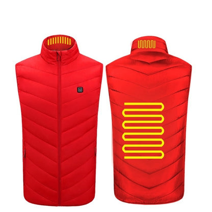 Heated vest washable USB charging