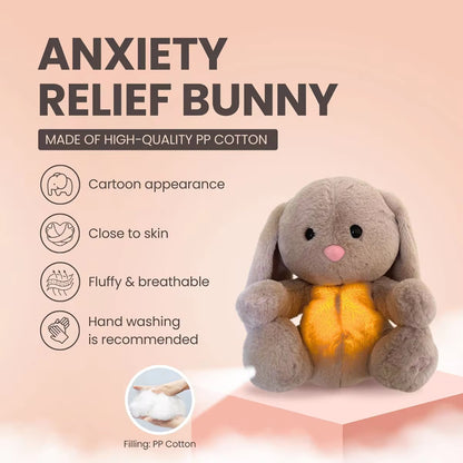 Breathing Plush Bunny Toy Comforter Breathes For Newborn Baby
