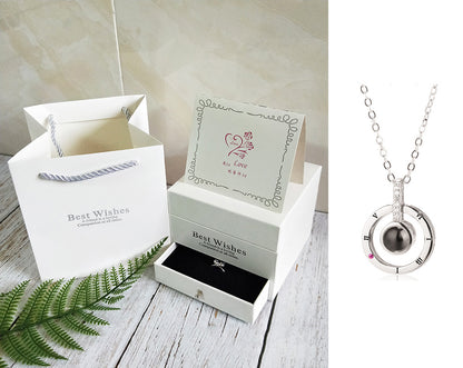 Coffret Cadeau Collier Rose