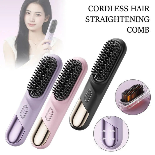 Wet Dry Hair Straightener Cordless