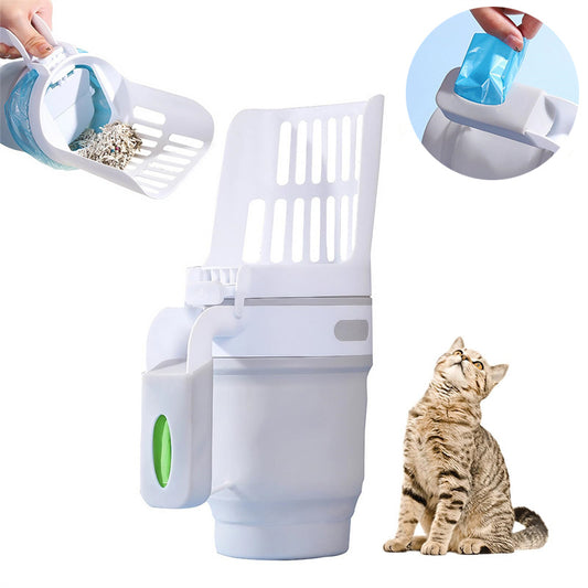 Cat Litter Shovel Scoop Self Cleaning
