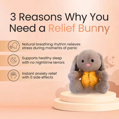 Breathing Plush Bunny Toy Comforter Breathes For Newborn Baby