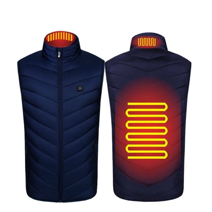 Heated vest washable USB charging