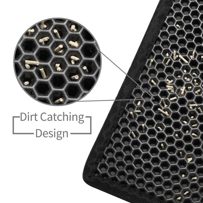 Kitty Cat Litter Mat Trapping
